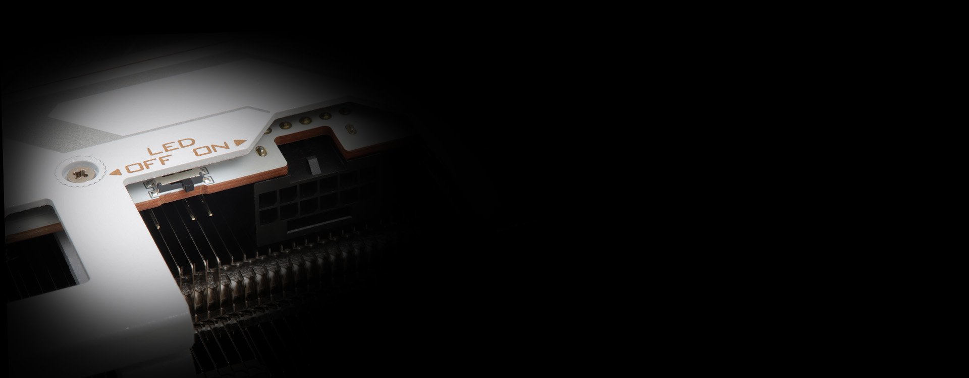 VGA LED On/Off Switch